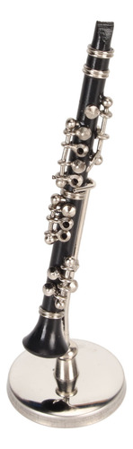 Soporte Y Funda En Miniatura De Juguete Para Clarinete, Mode