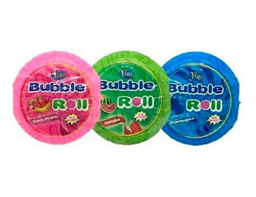 Bubble Roll Tutti  1.8 Metros De Chicle Dietetico Gomarket 