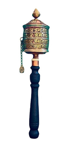 Rueda De Oración Tibetana Budista Artesanía Hecha Mano Nepal