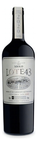 Vinho Nobre Tinto Lote 43 Miolo Merlot & Cabernet Sauvignon