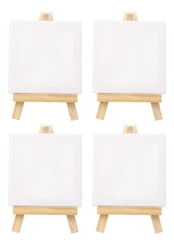 Soporte De Pintura De Madera, Juego De Mini Caballete De Lie