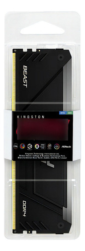 Memoria Ram Gamer Kingston Ddr4 16gb 3600mhz Rgb Fury