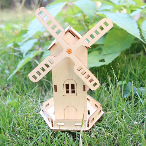 Casa De Moinho De Vento De Energia Solar, Kits De