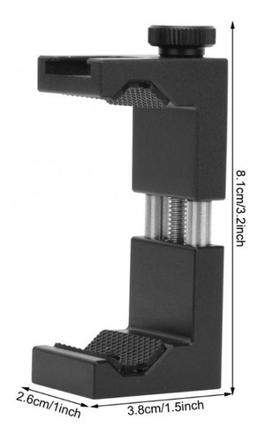 Soporte Adaptador iPhone Trípode Microfono Led Zapata 1/4