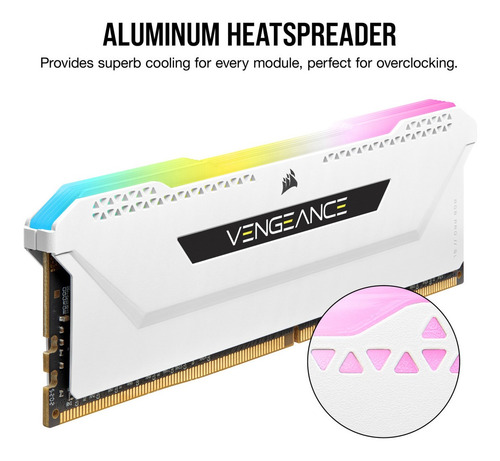 Imagen 6 de 10 de Memorias Corsair Vengeance Rgb Pro Sl Ddr4 32gb 3600mhz C18