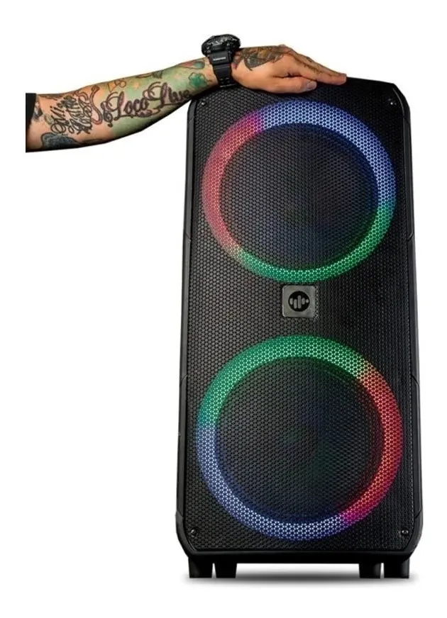 Parlante Portatil Stromberg Rad Led 100w