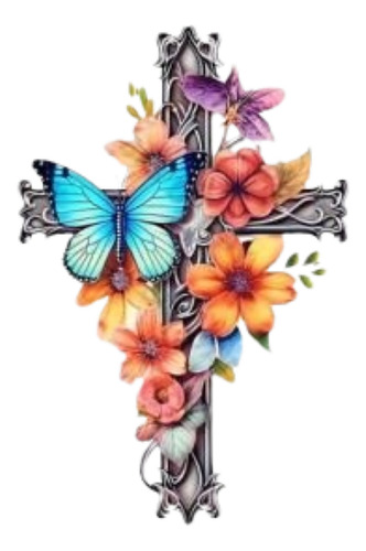 Imágenes Digitales Cruces Con Flores Bautismo Comunion 72736