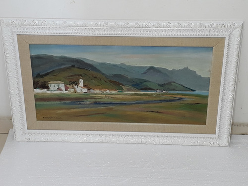 2268 - Omar Pellegatta Ost 76x46cm Com Moldura - Paraty. (Usado)