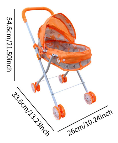Cochecito De Muñecas Para Niñas Pequeñas, Juguete
