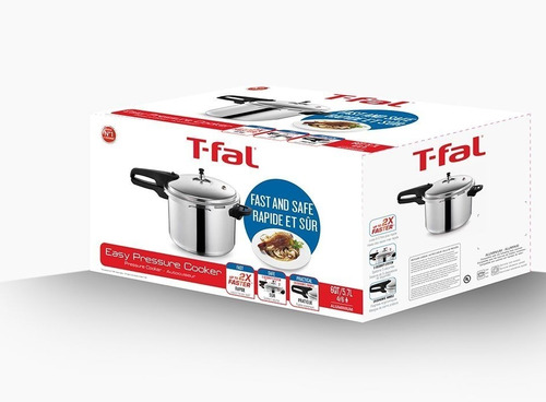 Imagen 5 de 5 de Olla De Presión 6 Litros T-fal 92160 Sistema De Seguridad