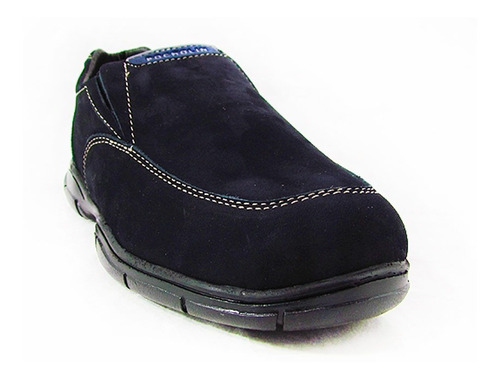 Zapatos Para Niños Pocholin Casuales Mocasines Azul Y Marron