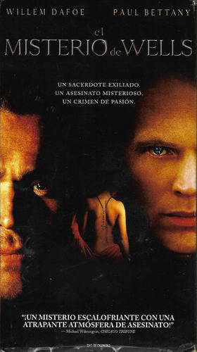 El Misterio De Wells Vhs Paul Bettany Willem Dafoe The Recko (Usado)