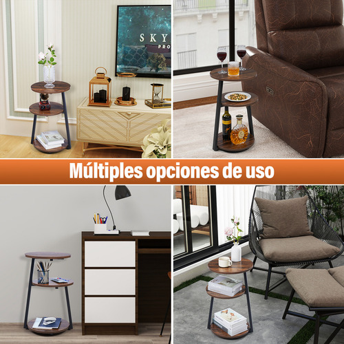 Mesa Auxiliar Lateral Mesa De Centro Circular Modernas Mesa Lateral Mesa De Centro Minimalista
