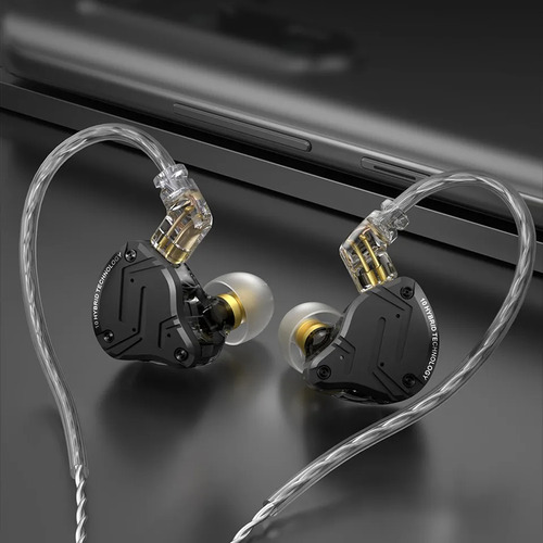 Audífonos Kz Zs10 Pro X No Mic + Estuche Tela + Redtips
