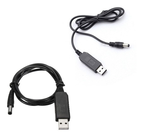 Imagen 1 de 6 de Cable Energia Usb 5v A Dc 9v O 12v Modem Router Cantv
