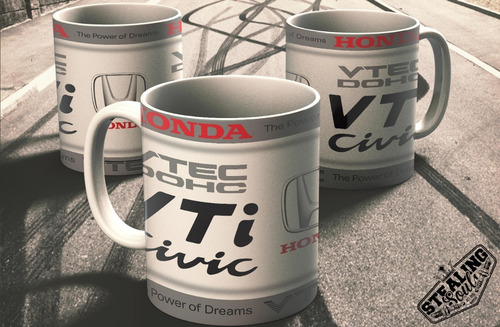 Imagen 2 de 3 de Taza Fierrera | Clásicos Argentinos | Honda Civic Vti #03