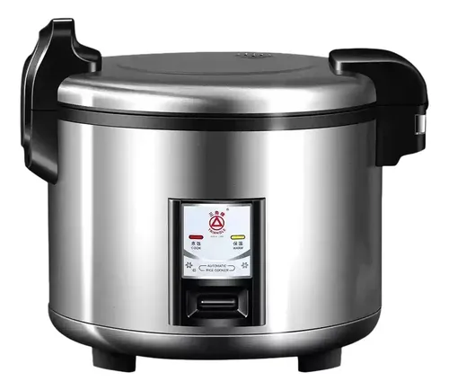 Panela De Arroz Industrial Eletrica 220v Japones 30copos 13l Prateado ...
