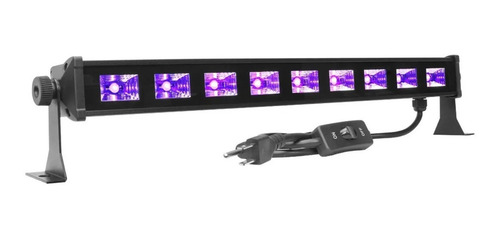 Barra Led 9 X 5 Watts Gama De Colores Uv