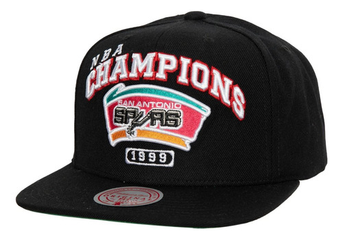 Gorra Mitchell And Ness Champs Snapback San Antonio Spurs