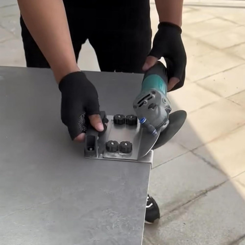 Tipo 100 Amoladora Angular, Soporte De Corte En Chaflán 45°