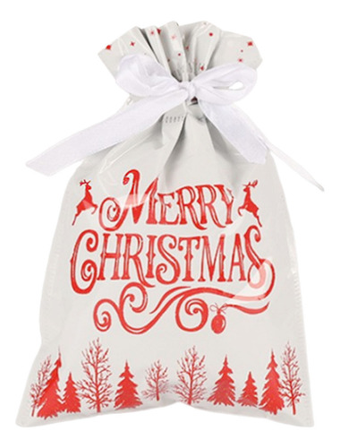 Bolsas De Regalo Con Cordones Navideños M 2024 New Christ 80
