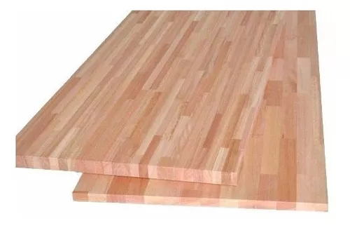 Tablero de madera laminada (Pino, 200 cm x 50 cm x 18 mm)