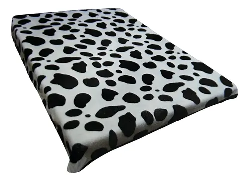 Frazada Doble Piel Blanco Oriental 2 1/2 Estampada Abrigada