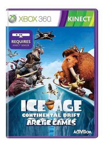 Ice Age Continental Drift Xbox 360 Original | Jogo de Videogame Xbox 360  Kinect Usado 92086280 | enjoei