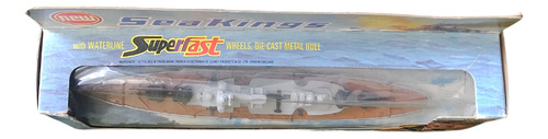 Matchbox Sea Kings Superfast K-303 Battleship 1976 Gris