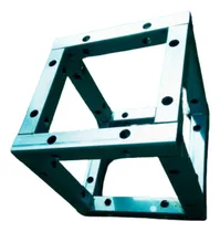 Comprar Cubos Truss Cerchas De Caño Hierro Croumi 24x24cm. Caño 30mm