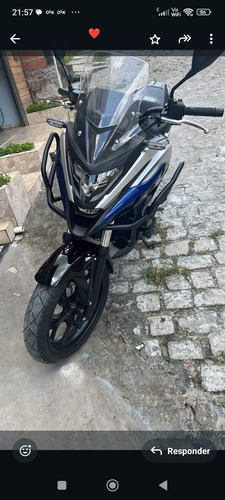 Moto Toda Original E Com Protetor De Carenagem