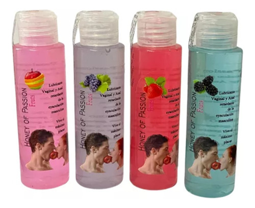 Lubricante Wet 4 En 1 Fun Flavors Fruta De La Pasión 1oz