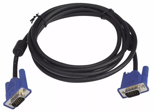 Cable Vga A Vga 5 Metros Con Filtro Global Pc Lcd Proyector