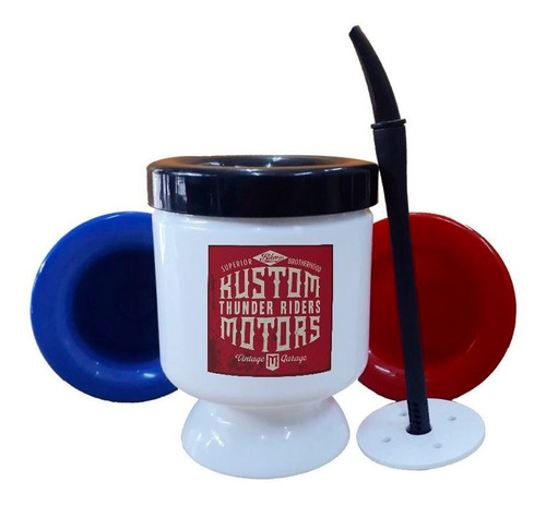 Mate Plastico Bikers Kustom Thunder Riders Motors Vint