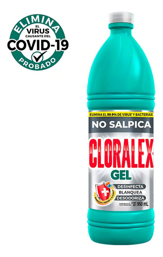 Blanqueador En Gel Cloralex 950 Ml