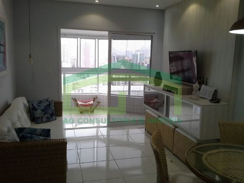 Imagem 1 de 15 de 01114 - Apartamento 2 Dorms. (1 Suíte), Vila Guilhermina - Praia Grande/sp - 1114