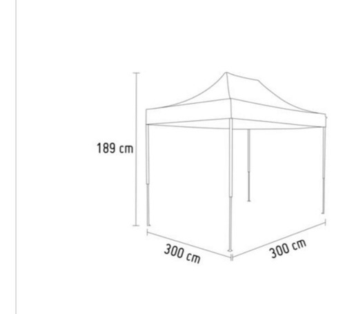 Perudiecast Toldo Plegable 3x3 Mts Terraza Playa Campo Carpa