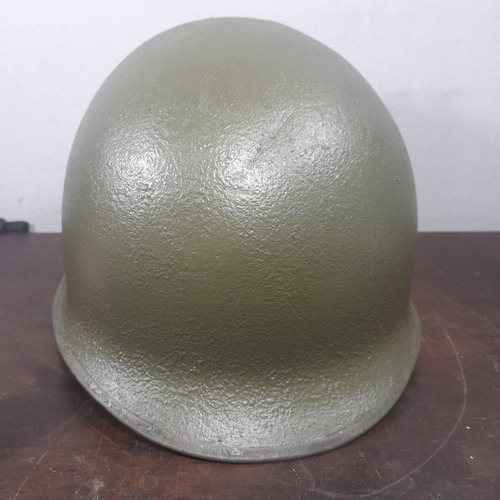 Imagem 4 de 7 de Capacete M1 Antigo Fecho Flexível Emenda Traseira Numerado