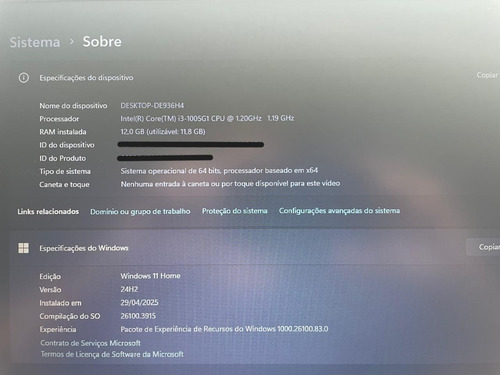Notebook Acer Aspire 3 I3 10ag Ram12gb Ssd512gb Hd1tb Win11 Cinza (Usado)