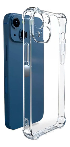 Funda Para iPhone 15 Transparente Flexible Protector Case