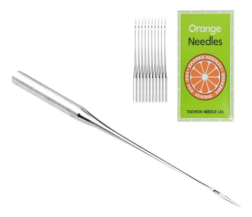 Agulha Orange Para Máquina Doméstica Hax1 Com 10 Unidades 11
