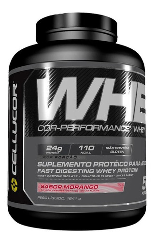 Whey Cor 1800g 53 Doses Todos Os Sabores - Cellucor
