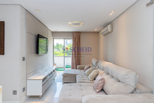 Imagem 9 de 15 de Lindo Apartamento De 104 M² Com 3 Dormitórios, 1 Suíte E 2 Vagas De Garagem - Mr79393