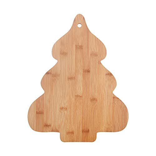 Christmas Tree Bamboo Serving & Cutting Board, Christma...