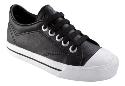 Zapatillas topper de cuero niños sales