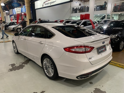 Imagem 4 de 14 de Ford Fusion Titanium Fwd Branco 2016