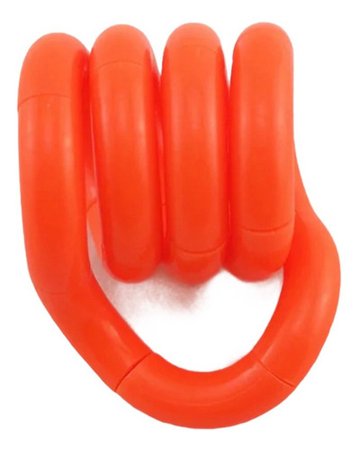 Tangle Fidget Toy Sensorial Peças Desmontáveis Da Torção Cor Laranja