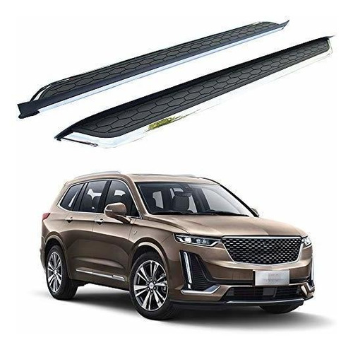 Estribo - Lequer 2pcs Running Boards Fits For Cadillac Xt***