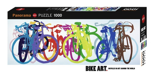 Puzzle Panorama 1000 Pz- Colourful Row - Heye 29737