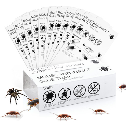 10 Pzs Mata Extermina Cucarachas De Trampas Para Insectos
